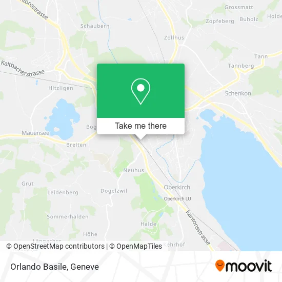 Orlando Basile map