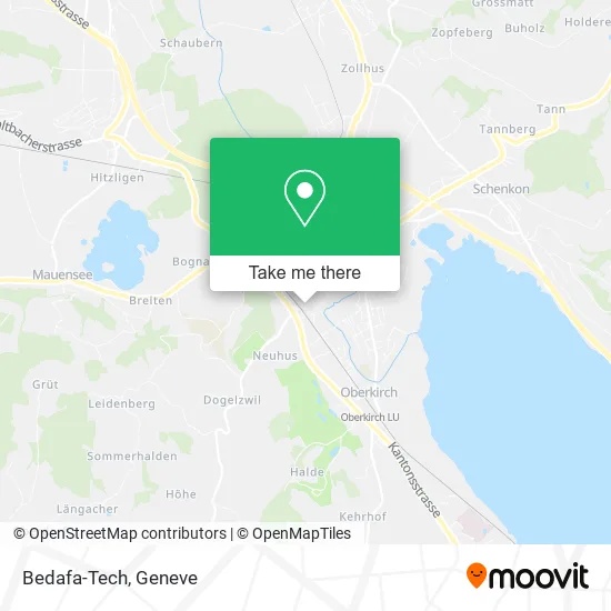 Bedafa-Tech map