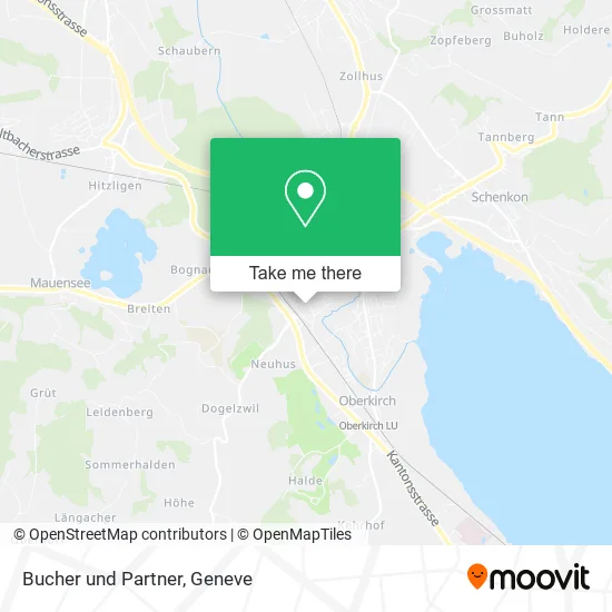 Bucher und Partner map