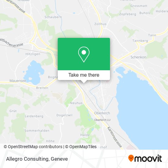 Allegro Consulting map