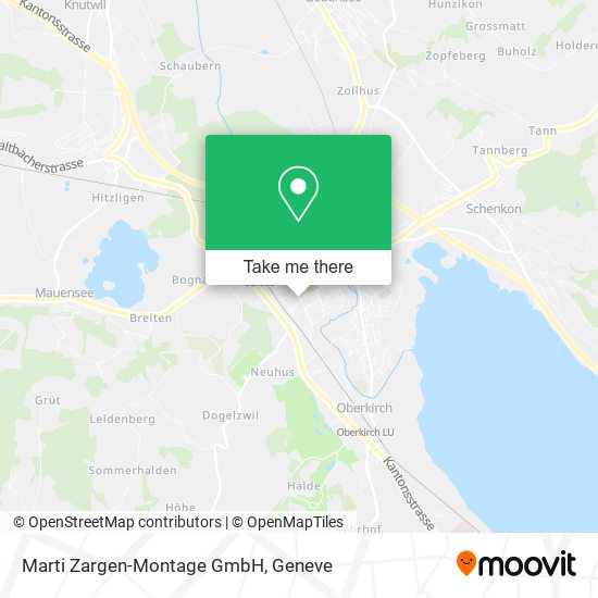 Marti Zargen-Montage GmbH plan
