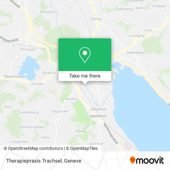 Therapiepraxis Trachsel map