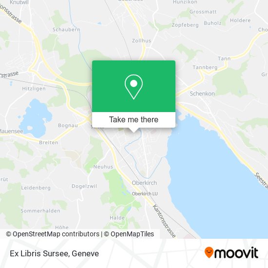 Ex Libris Sursee map