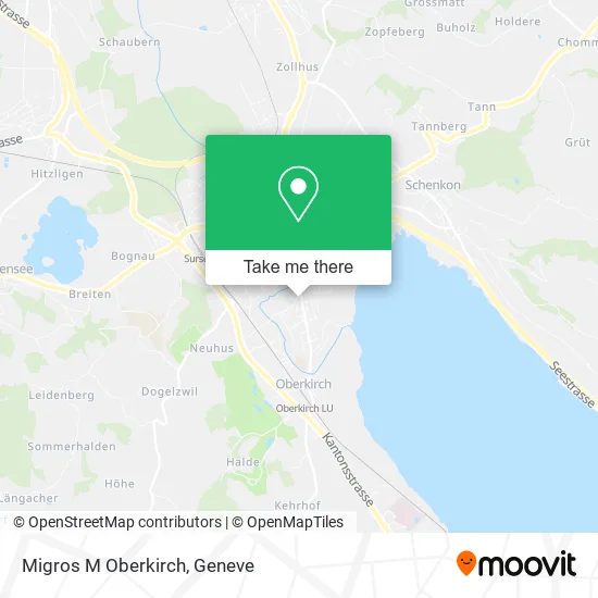 Migros M Oberkirch plan