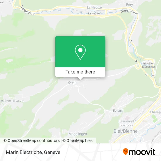 Marin Electricité map