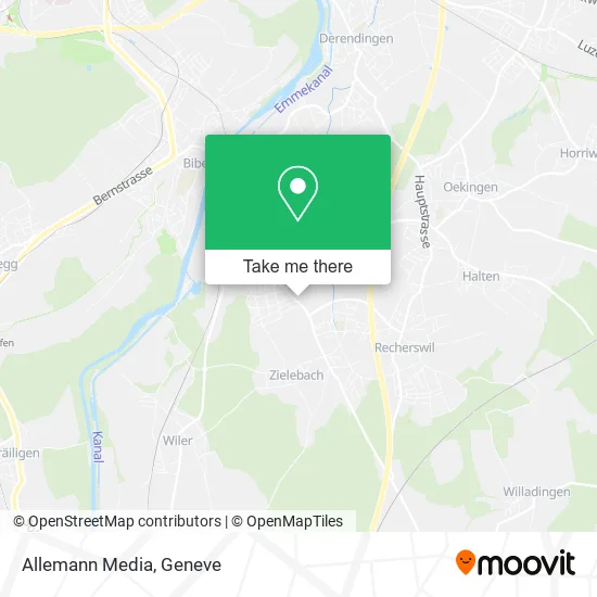 Allemann Media map