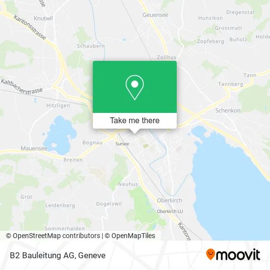 B2 Bauleitung AG plan