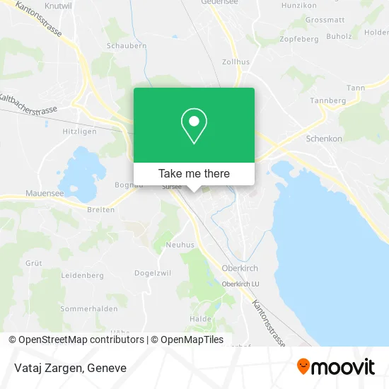 Vataj Zargen map