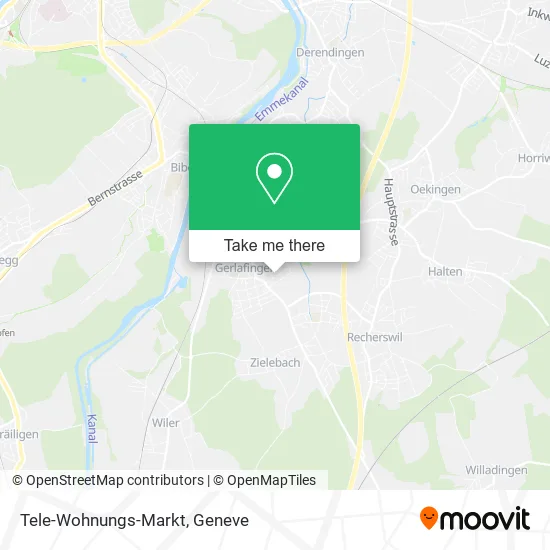 Tele-Wohnungs-Markt map