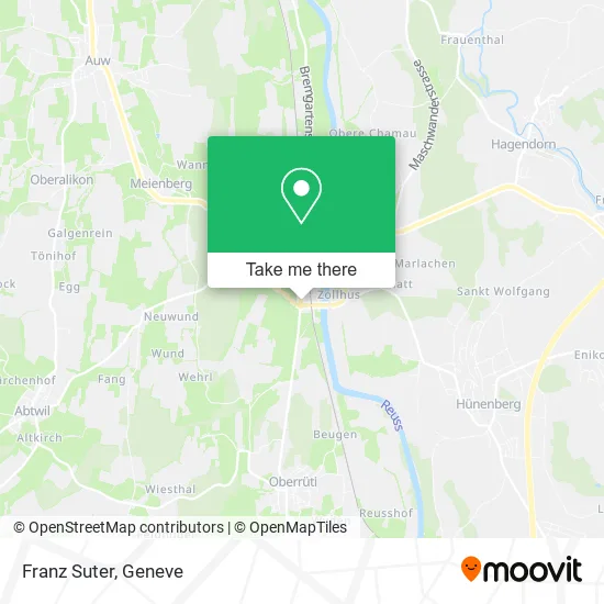 Franz Suter map