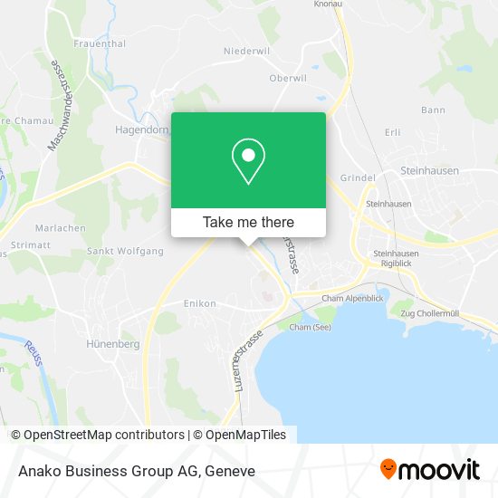 Anako Business Group AG map