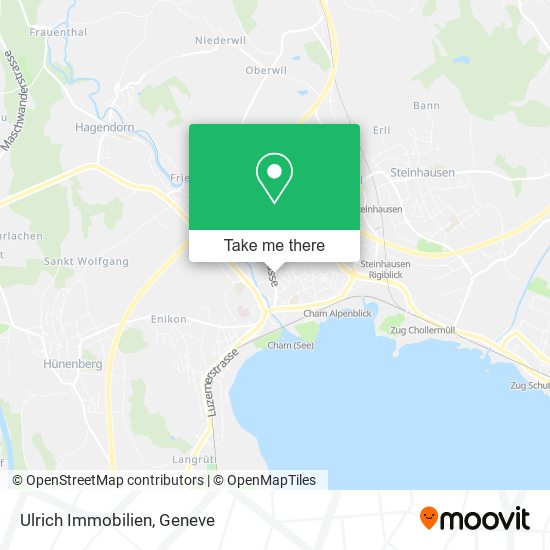 Ulrich Immobilien map