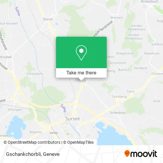 Gschankchorbli map
