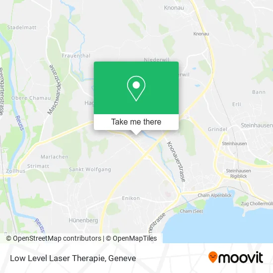 Low Level Laser Therapie map