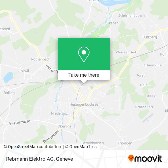 Rebmann Elektro AG map
