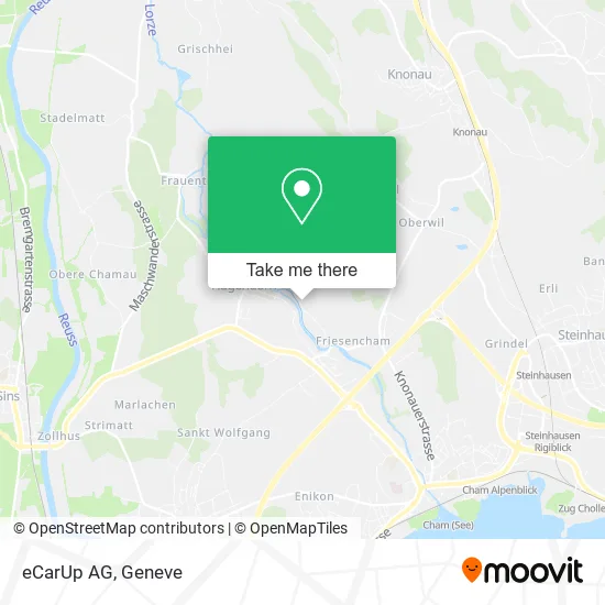 eCarUp AG map