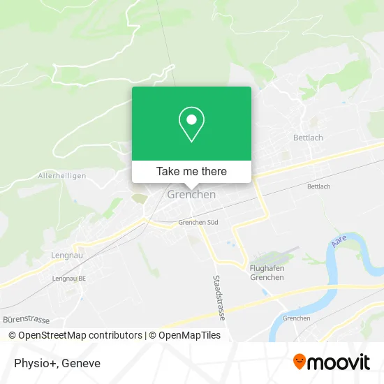 Physio+ map