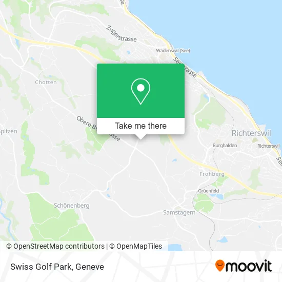 Swiss Golf Park map