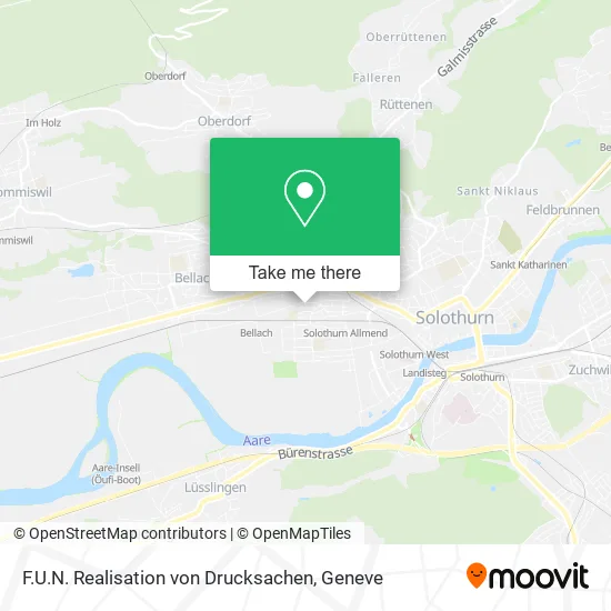 F.U.N. Realisation von Drucksachen map
