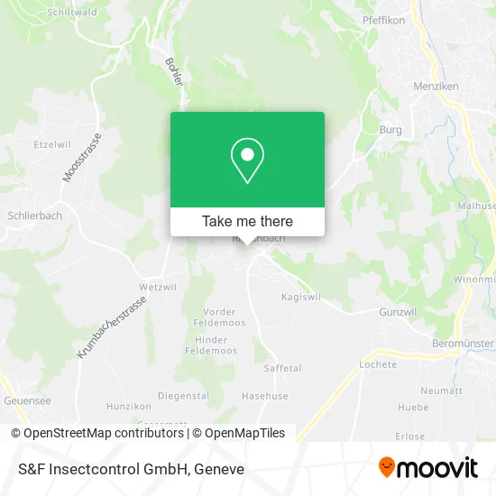 S&F Insectcontrol GmbH map