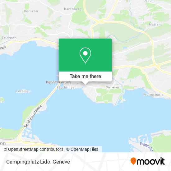 Campingplatz Lido map