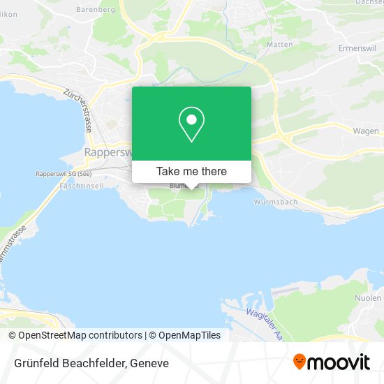 Grünfeld Beachfelder map
