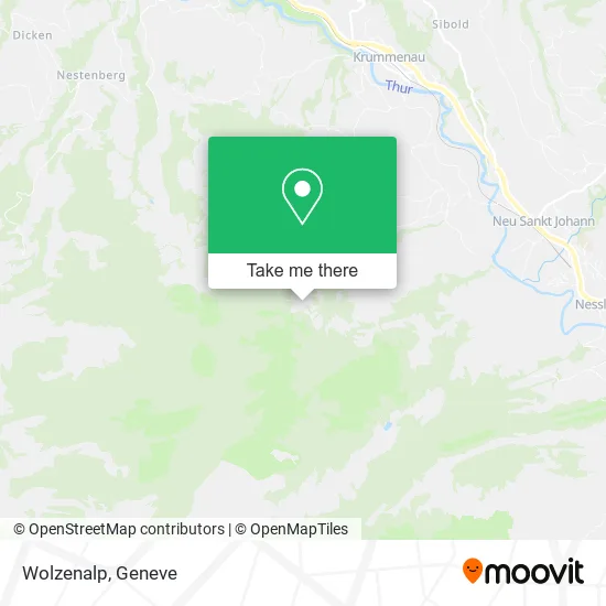 Wolzenalp map