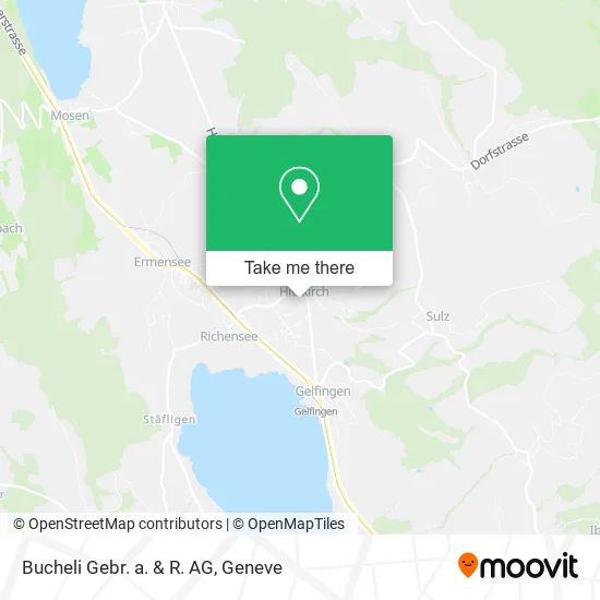 Bucheli Gebr. a. & R. AG map