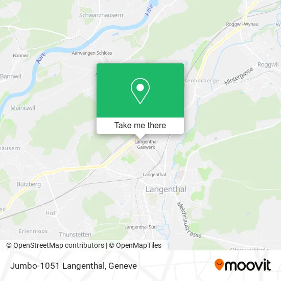 Jumbo-1051 Langenthal map