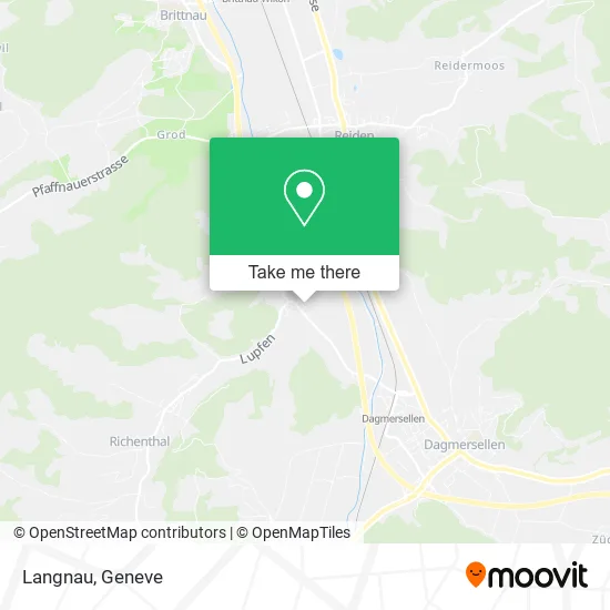 Langnau map