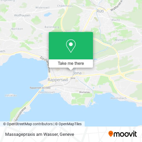Massagepraxis am Wasser map