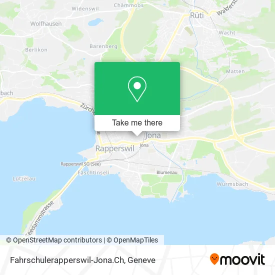 Fahrschulerapperswil-Jona.Ch map