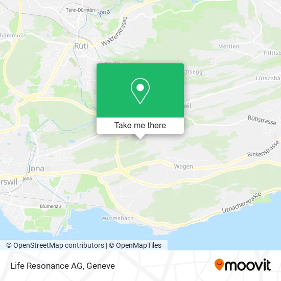 Life Resonance AG map