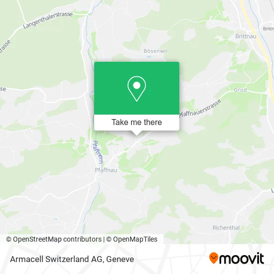 Armacell Switzerland AG map