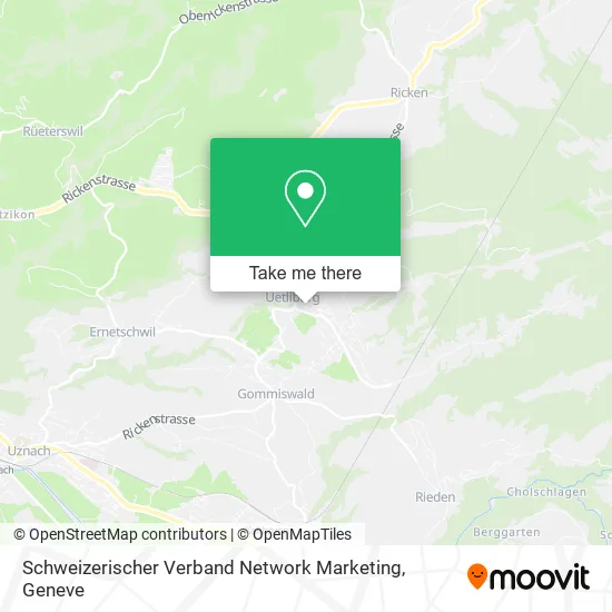 Schweizerischer Verband Network Marketing map