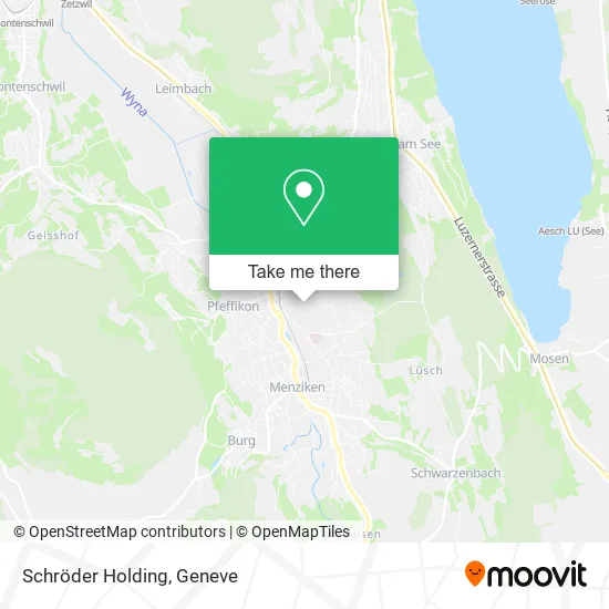 Schröder Holding map