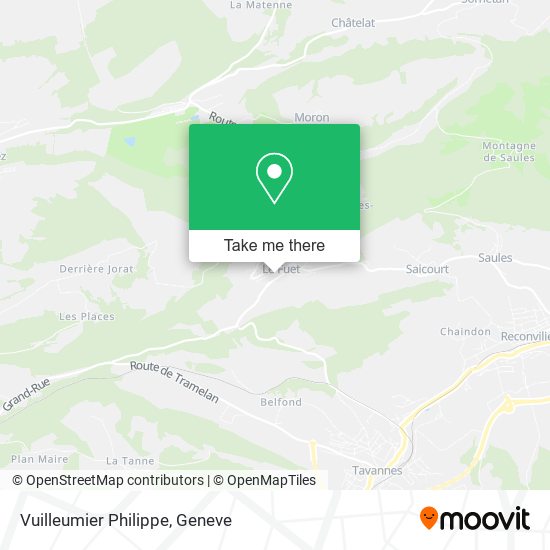 Vuilleumier Philippe map
