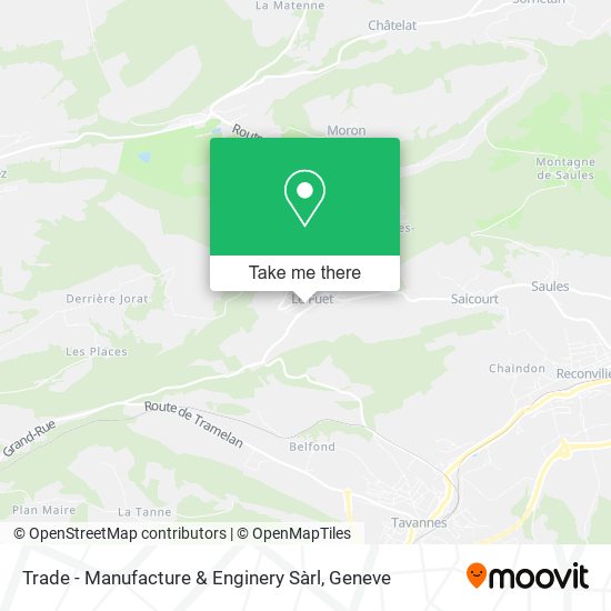 Trade - Manufacture & Enginery Sàrl map