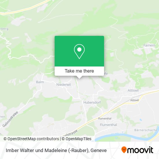 Imber Walter und Madeleine (-Rauber) map