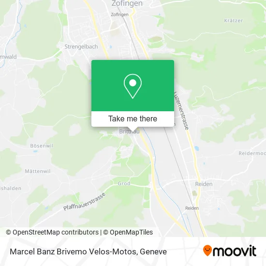 Marcel Banz Brivemo Velos-Motos map
