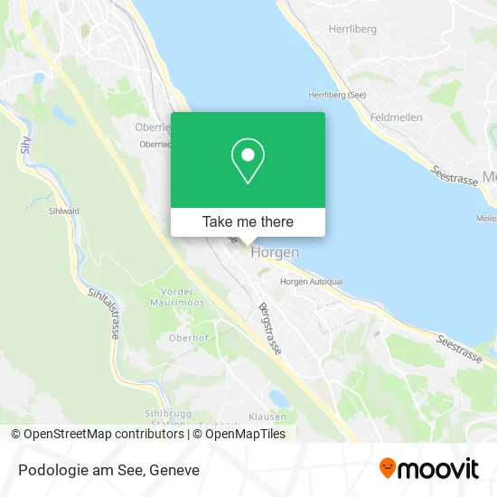 Podologie am See map