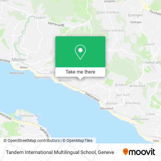 Tandem International Multilingual School map