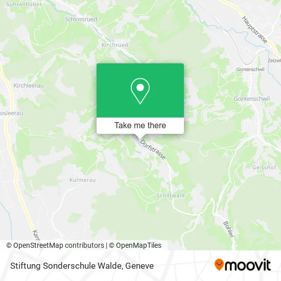 Stiftung Sonderschule Walde map