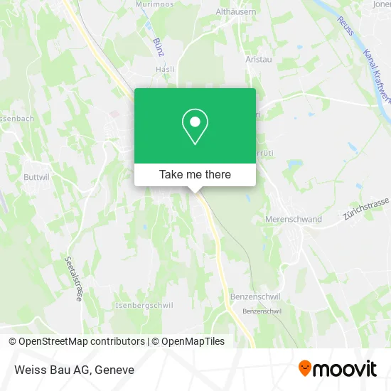 Weiss Bau AG map