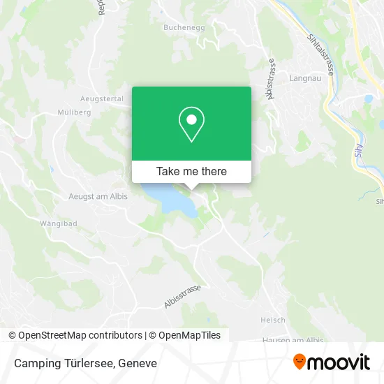 Camping Türlersee map