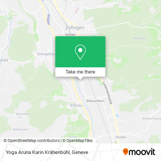 Yoga Aruna Karin Krähenbühl map