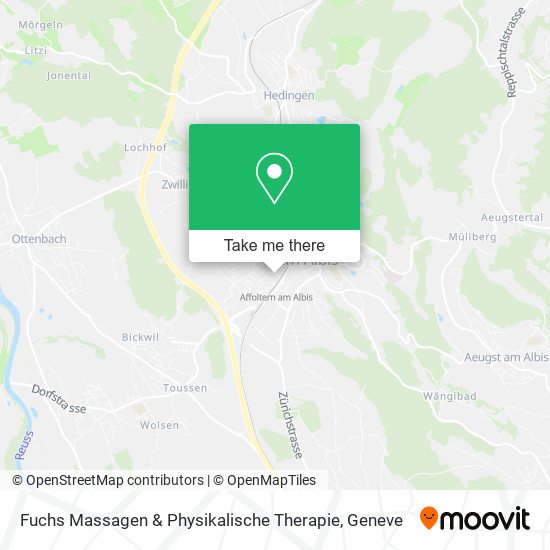 Fuchs Massagen & Physikalische Therapie map