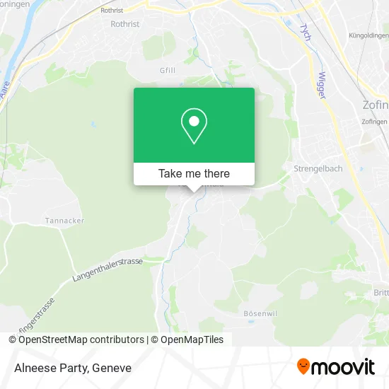 Alneese Party map
