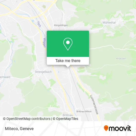 Miteco map