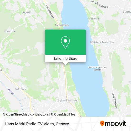 Hans Märki Radio-TV Video map